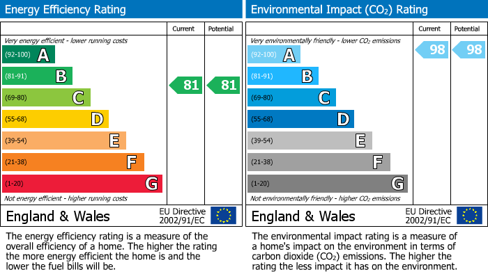 EPC Graph for Wildhay Brook, Hilton, DE65