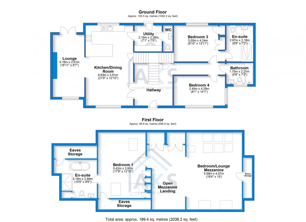 Floorplan for Bent Lane, Church Broughton, DE65