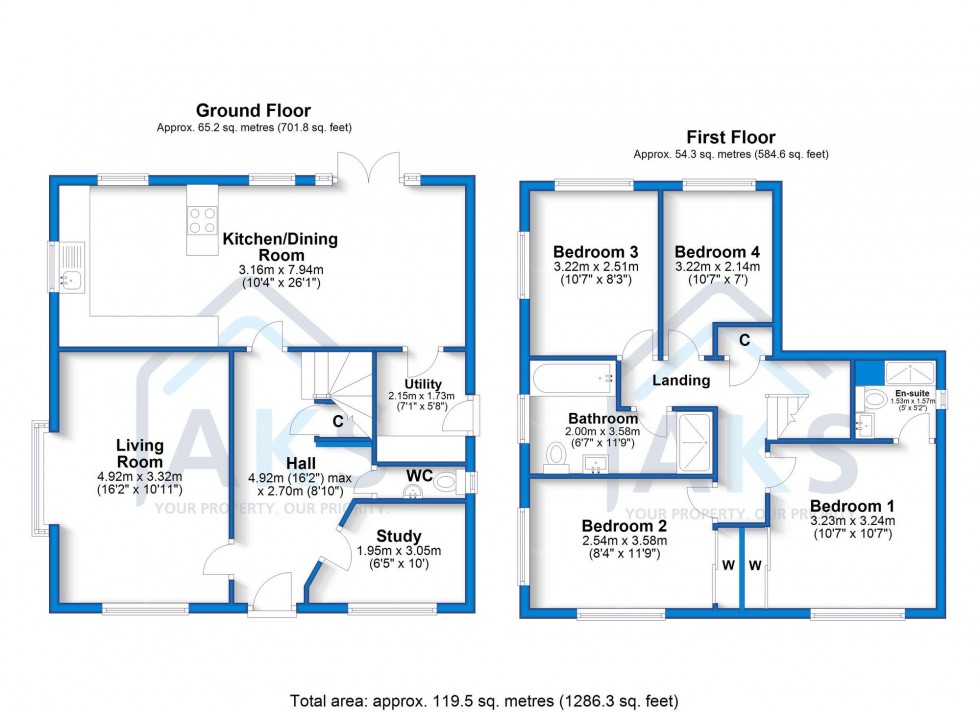 Floorplan for Nightingale Way, Etwall, DE65