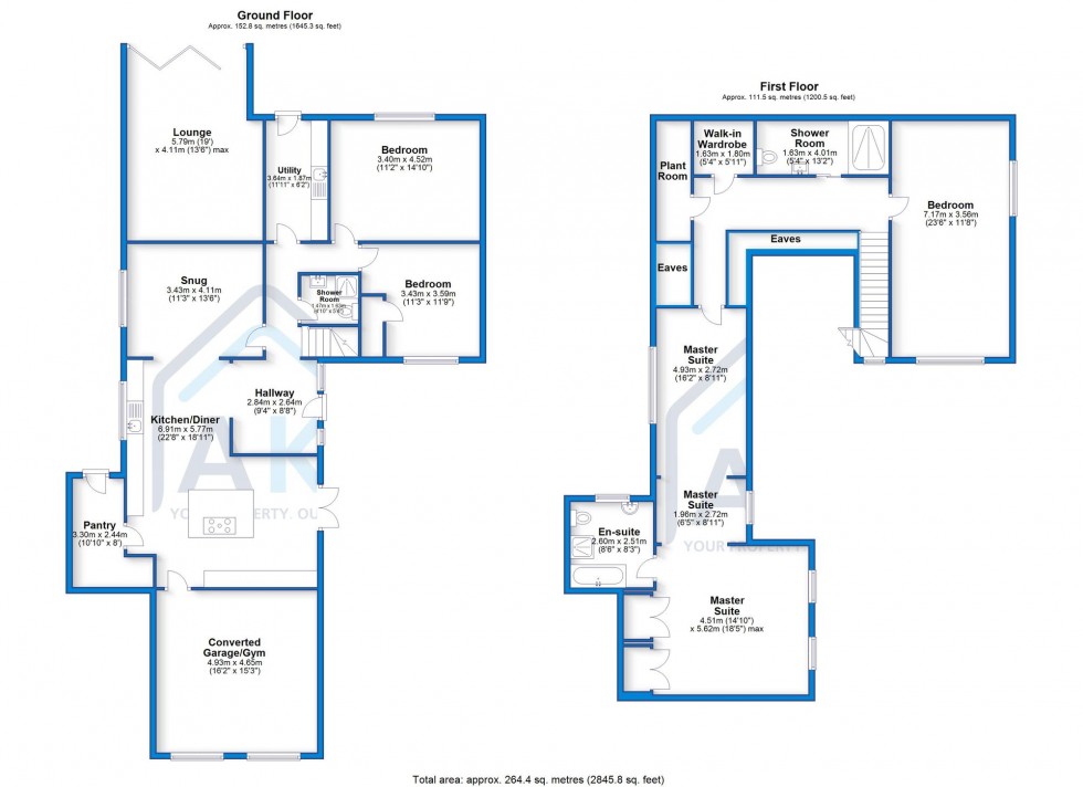 Floorplan for Willington Road, Etwall, DE65