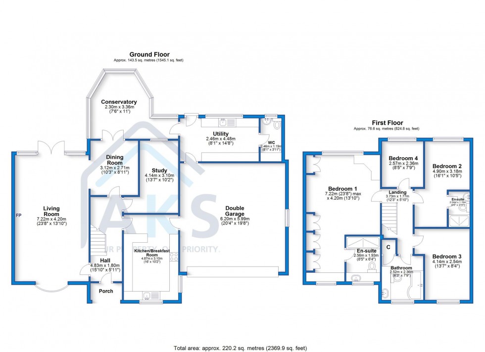 Floorplan for Far Laund, Belper, DE56