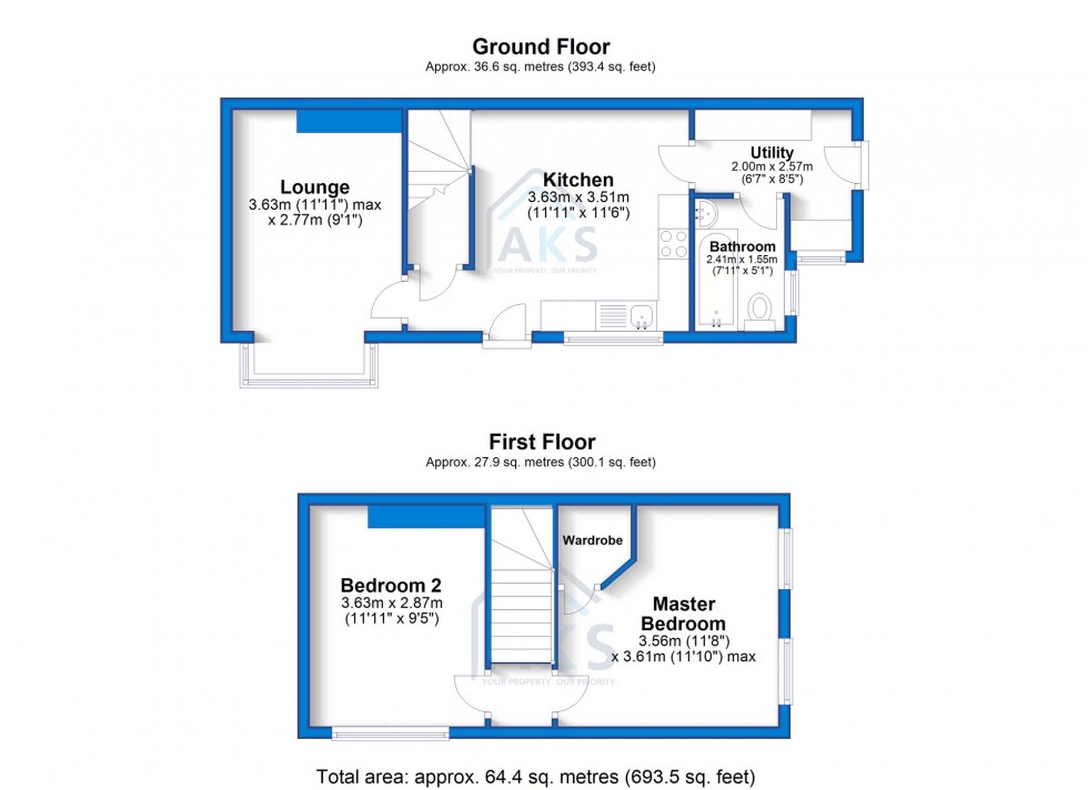 Floorplan for Etwall Road, Egginton, DE65