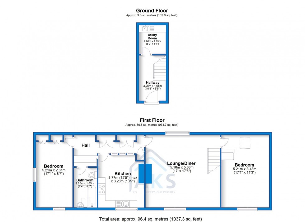 Floorplan for Main Street, Etwall, DE65