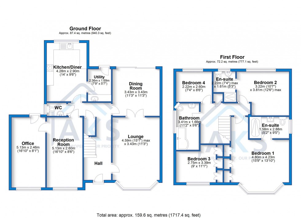 Floorplan for Linnet Hill, Mickleover, DE3