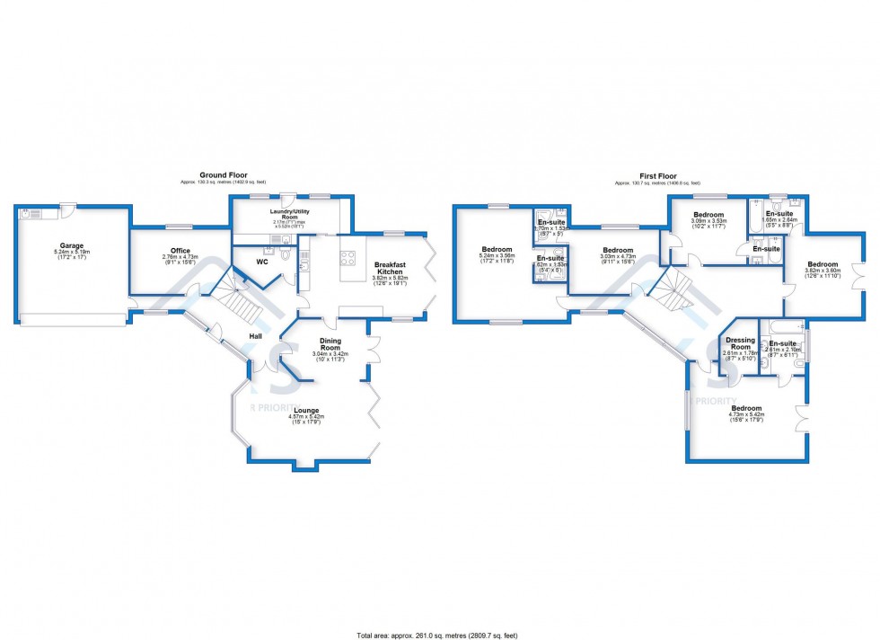 Floorplan for Walnut Close, Burnaston, DE65