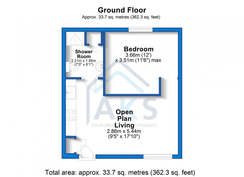 Floorplan for Wildhay Brook, Hilton, DE65