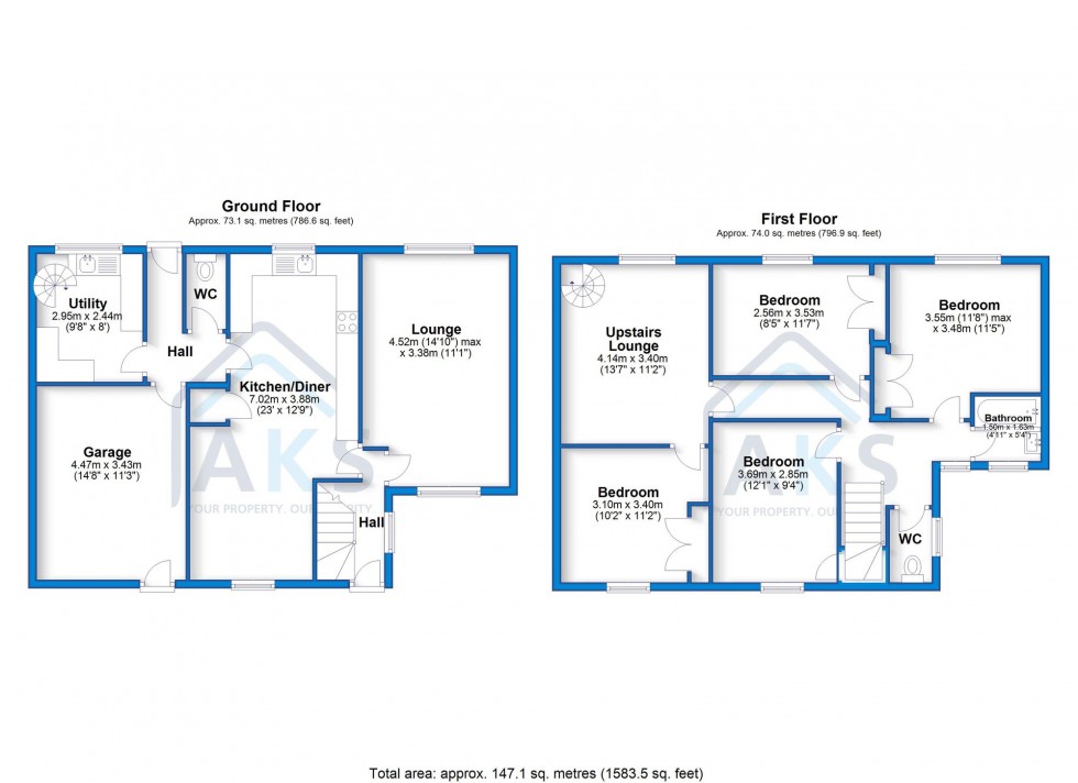 Floorplan for Windmill Road, Etwall, DE65